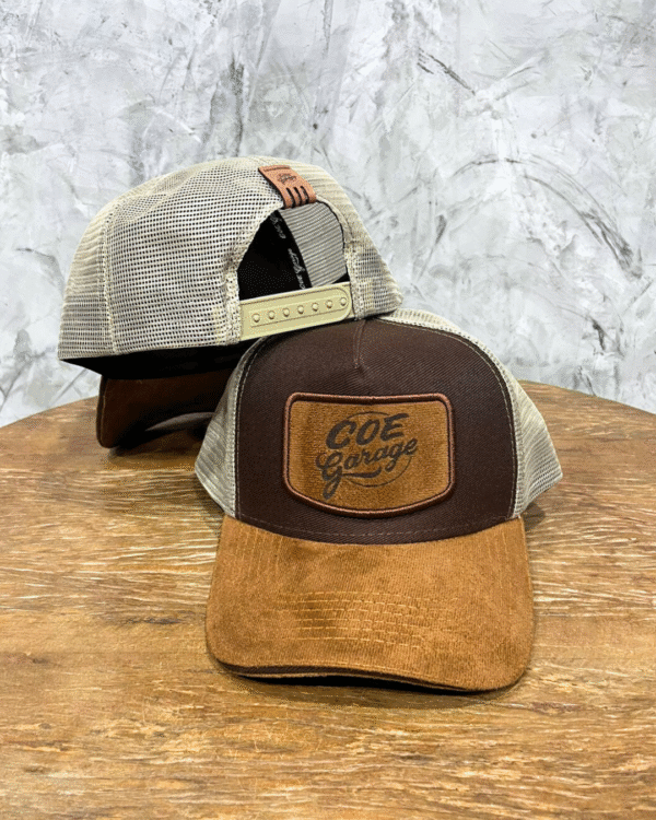 Boné COE Garage Trucker - Marrom - Imagem 4