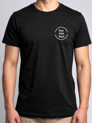 Camiseta de Algodão Classic Meia Malha