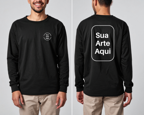 Camiseta Oversized Manga Longa - Imagem 2