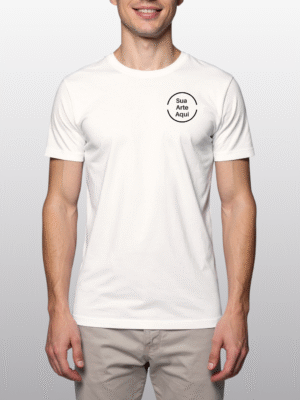 Camiseta de Algodão Premium - Off White