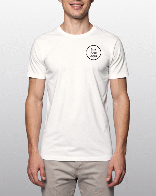 Camiseta de Algodão Premium - Off White