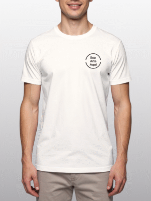 Camiseta de Poliviscose - Off White
