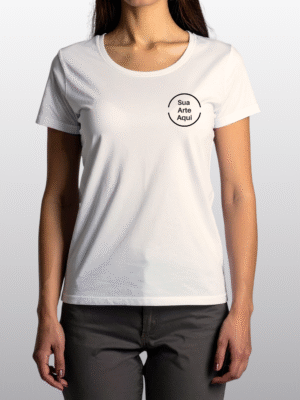 Camiseta de Algodão Premium - Off White
