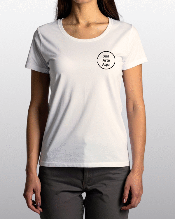 Camiseta de Algodão Premium - Off White