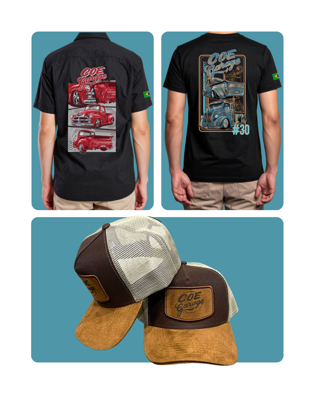 Combo Estilo de Garagem